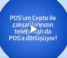 POS'um Cepte Çalışan Yetkilendirme