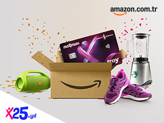 Amazon.com.tr'de 500 TL MaxiPuan Fırsatı!