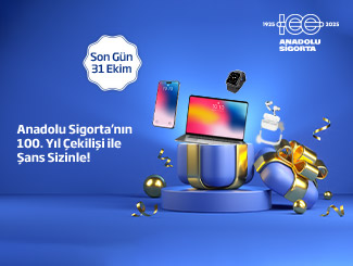 Anadolu Sigorta’nın 100. Yıl Çekilişi ile Hediye Kazanma Şansı Sizinle!