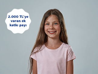 Girişimci Kız Çocukları Hesabı açtırıp, Çocuğum için BES kapsamındaki bireysel emeklilik yaptıranlara özel Ek Katkı Payı!