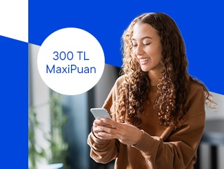 İşCep’ten İş Bankası müşterisi olun ilk fatura talimatınız ile 300 TL MaxiPuan kazanın!