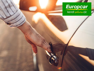 Europcar'dan Araç Kiralamada %30 İndirim ve 4 Taksit Fırsatı