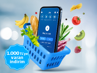 İşCep'ten Müşteri Olun, Market Harcamalarınızı %50 İndirimli Ödeyin!