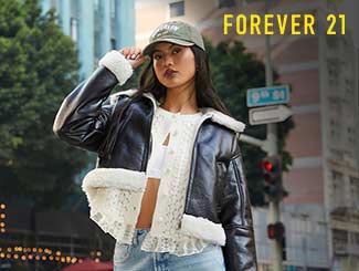 Forever 21 mağazaları ve forever21.com.tr adresinden % 10 İndirim!