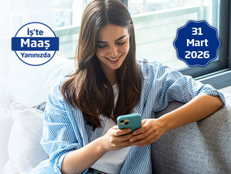 Maaşını İş Bankası’ndan alan müşterilerimize özel %4,19 İndirimli Faiz Oranı ile Ek Hesap!