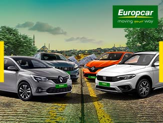 Europcar'dan Araç Kiralamada %35 İndirim ve 4 Taksit Fırsatı!