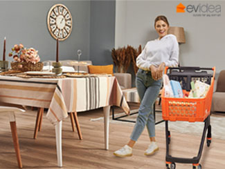Maximum'dan Evidea’da Peşin Fiyatına 6 Taksit Fırsatı!