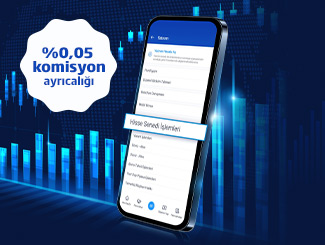 İşCep'ten İş Bankalı olanlara Avantajlı Hisse Senedi Komisyon Ayrıcalığı!