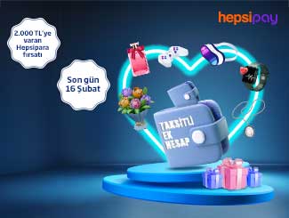 İş Bankası’ndan Hepsipay’e Özel %3,59 Faiz Oranlı Taksitli Ek Hesap ve 2.000 TL’ye Varan Hepsipara Kazanma Fırsatı.