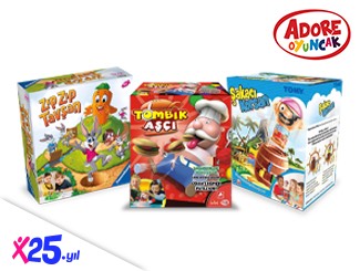 Adore Oyuncak'ta 500 TL MaxiPuan!