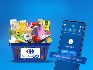 CarrefourSA Alışverişlerinizde %50 indirim!