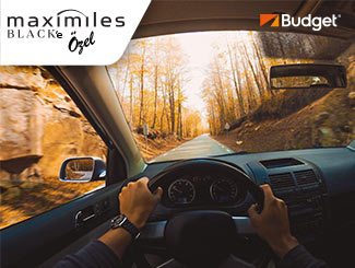 Maximiles Black ile Budget'tan Araç Kiralamada %35 İndirim Fırsatı!