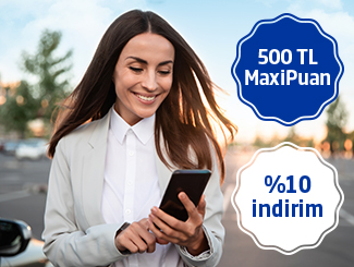 İşCep Aracım Kullanıcılarına Anadolu Sigorta Kasko Sigortası'nda %10 İndirim ve 500 TL Hediye MaxiPuan Fırsatı! 