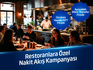 Restoranlara Yönelik Nakit Akış Kampanyası